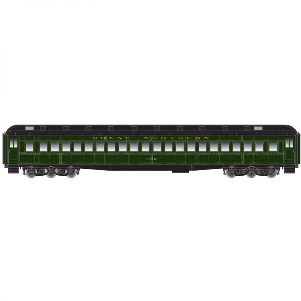 Atlas HO Heavyweight Single Window Coach Great Northern