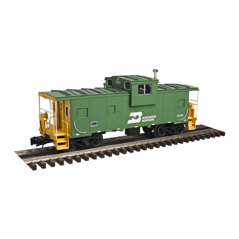 Atlas O Scale 2 Rail Wide Vision Caboose Burlington Northern Spring