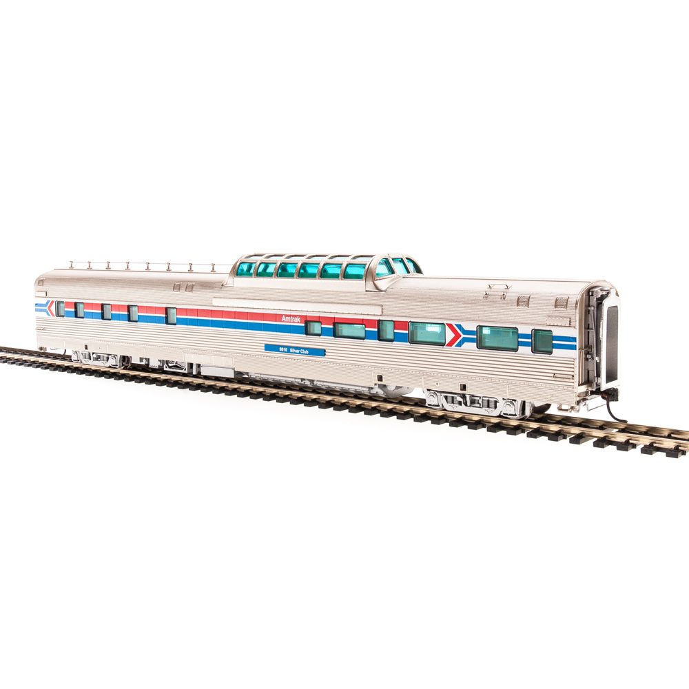 Broadway Limited HO Vista Dome Dormitory Buffet Lounge Amtrak "ex California Zephyr" #9810