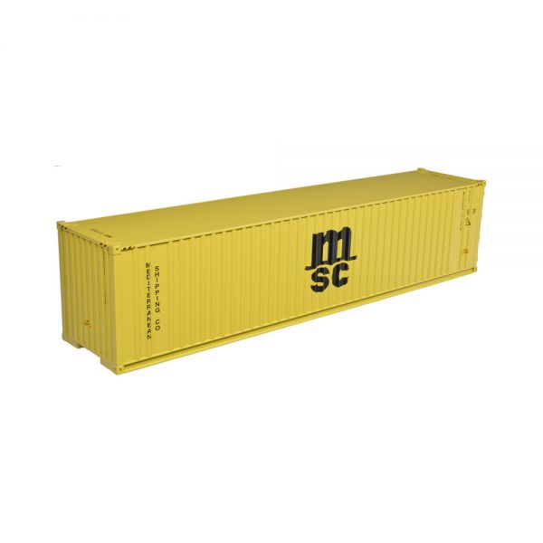 Atlas O Scale 40' Container Mediterranean Shipping Company "MSC"