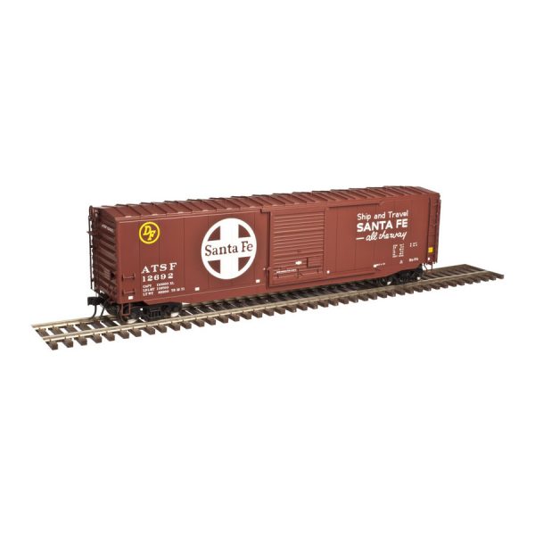 Atlas O Scale 2 Rail 50' PS-1 Box Car Santa Fe