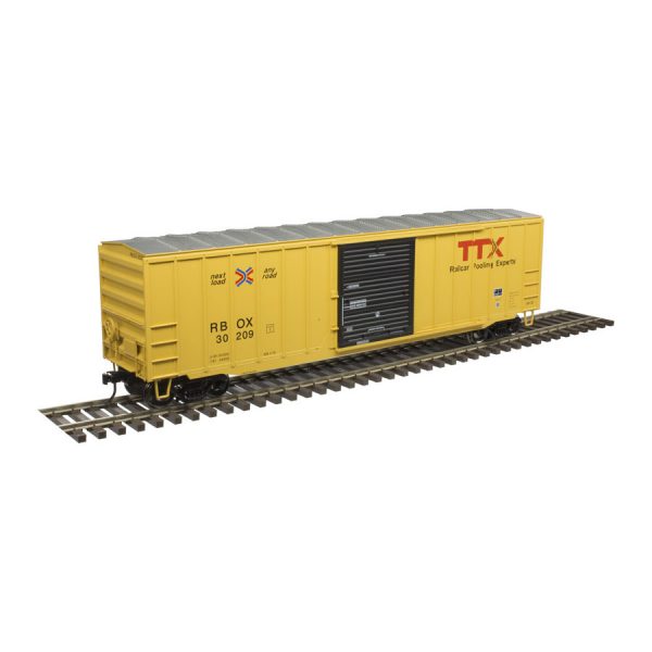 Atlas Trainman O Scale 2 Rail ACF 50' Boxcar Railbox "Red Logo"