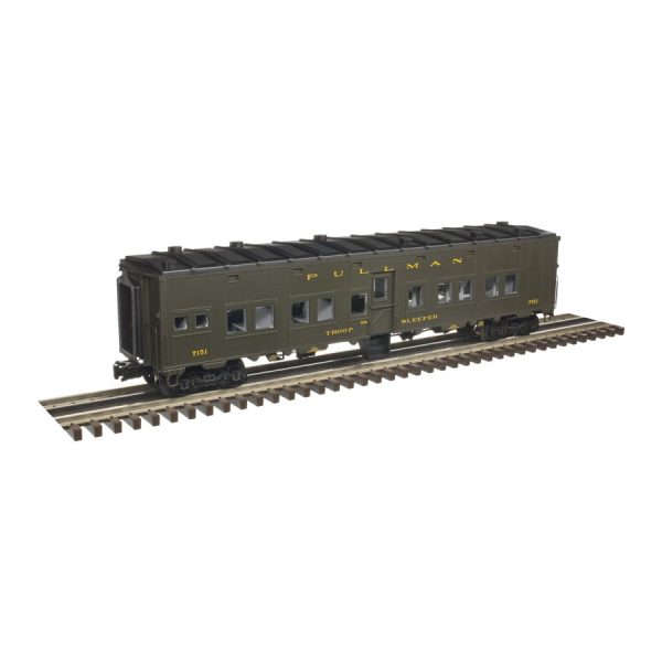 Atlas O Scale 2 Rail Troop Sleeper