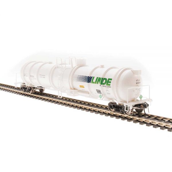 Broadway Limited N Cryogenic Tank Car Linde 2 Pack
