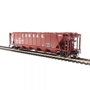 Broadway Limited HO H32 Covered Hopper Conrail "Red"