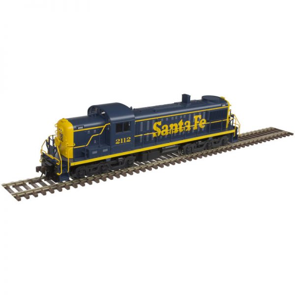 Atlas HO RSD4/5 Santa Fe "Pinstripe" w/ DCC & Sound
