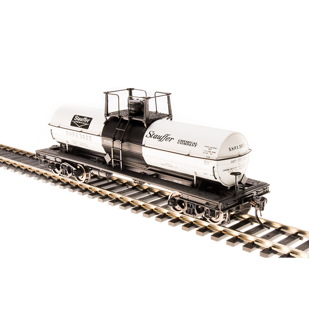 Broadway Limited HO 6,000 Gallon Tank Car Stauffer Chemical Spring