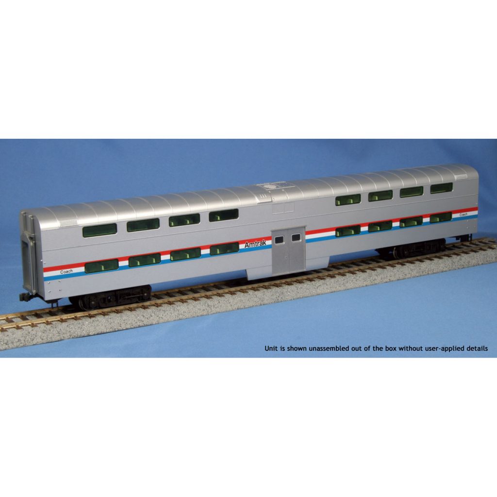 Kato HO Pullman BiLevel 4 Window Coach Amtrak "Phase III" Spring