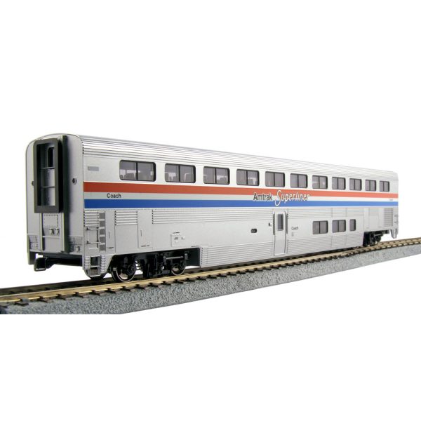 Kato HO Superliner Coach Amtrak "Phase III"