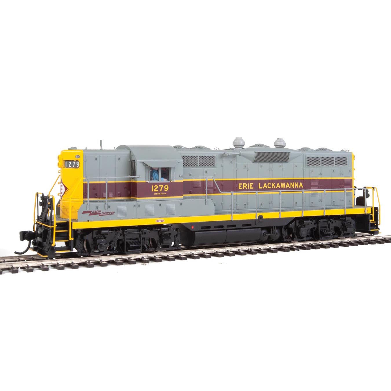 Walthers Decal HO Scale Erie Lackawanna Diesel #49-78 ~ TSWB Yellow 