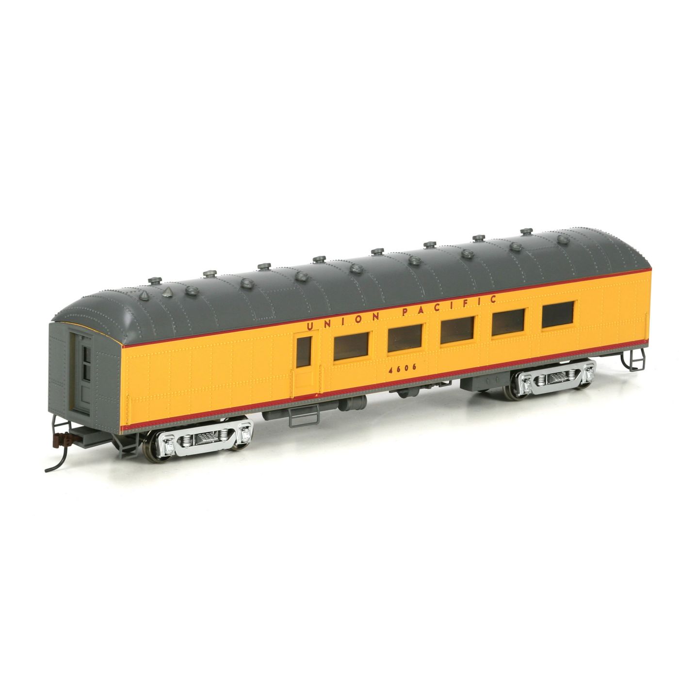 Athearn Roundhouse HO Arch Roof Diner Union Pacific "Yellow" #4606