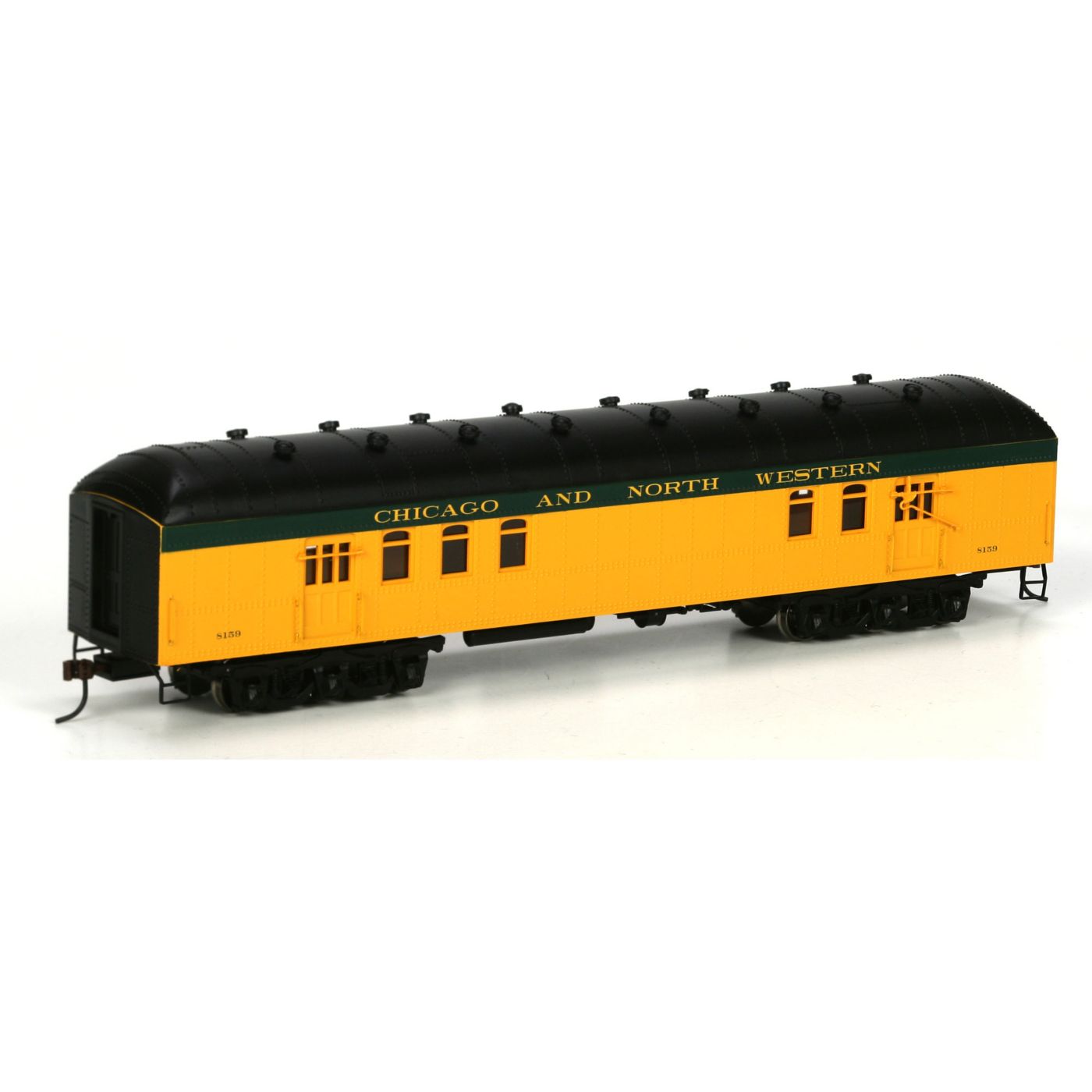 Athearn Roundhouse HO Arch Roof RPO Chicago & Northwestern #8159