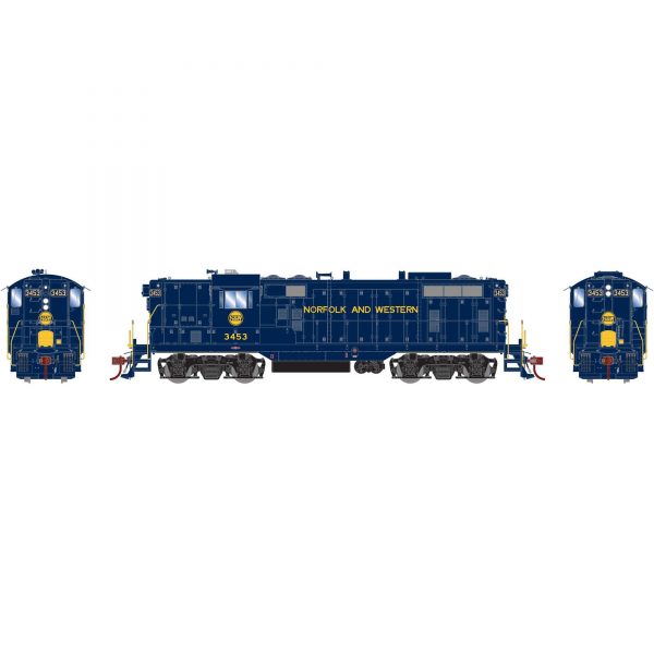 Athearn Genesis HO GP7 Norfolk & Western ex Wabash w/ DCC & Sound