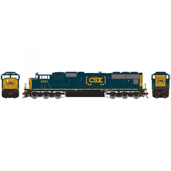Athearn Genesis HO SD70M CSX "Boxcar"