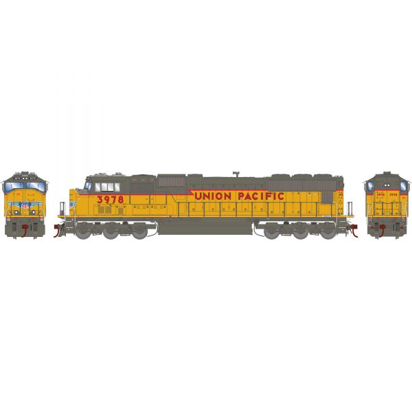 Athearn Genesis HO SD70M Union Pacific ex SP w/ DCC & Sound - Image 3