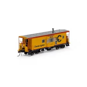 Athearn Genesis HO ICC Bay Window Caboose Chessie System w/ Lights