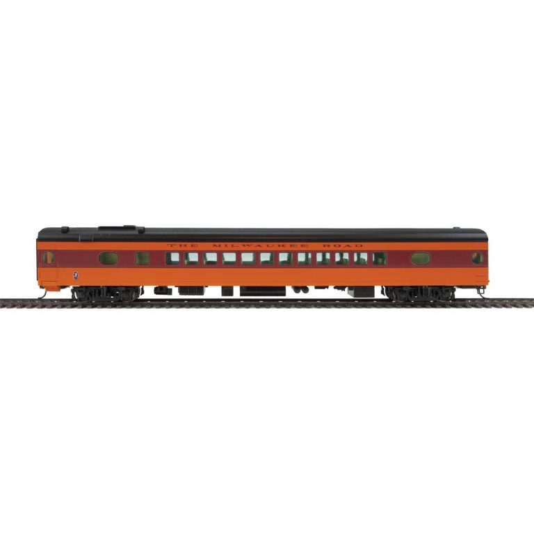 Walthers Proto HO 85' 52Seat Coach Milwaukee Road "535 Series, Twin