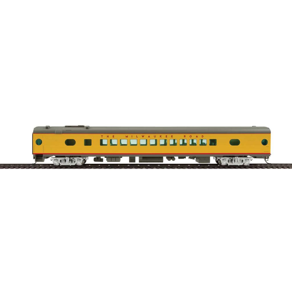 Walthers Proto HO 85' 52Seat Coach Milwaukee Road "535 Series, The