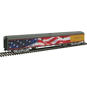 Walthers Proto HO 85' ACF Baggage Car Union Pacific "Heritage Fleet, American Flag Scheme" #5769