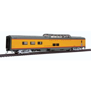 Walthers Proto HO 85' ACF Dome Diner Union Pacific "Heritage Fleet Late Version, City of Portland" #8008 w/ Lights