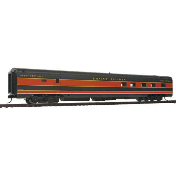Walthers HO Proto Great Northern "Empire Builder" 9-Car Set w/ Lights - Image 6