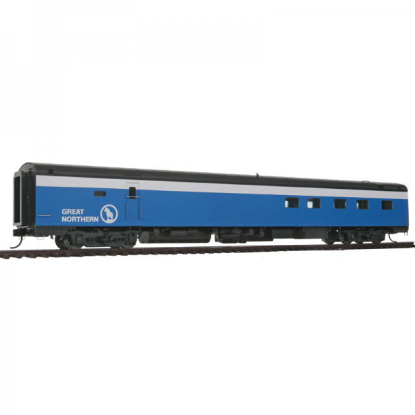 Walthers HO Proto Great Northern "Empire Builder Big Sky Blue" 9-Car Set w/ Lights - Image 6
