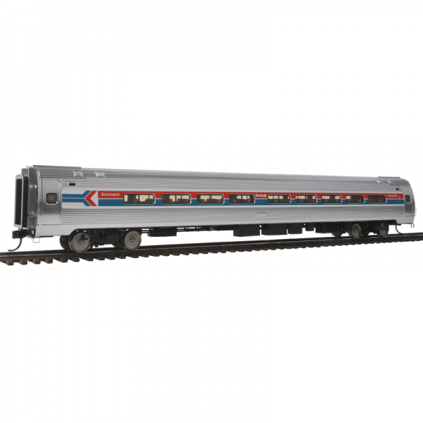 Walthers Proto HO 85' Budd Amfleet I 84-Seat Coach Amtrak "Phase I, 1 Arrow" w/ Lights
