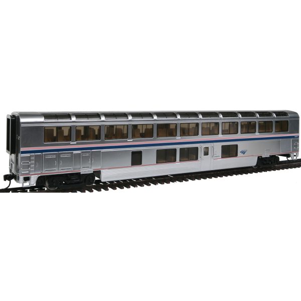 Walthers Proto HO 85' Bombardier Superline II Sightseer Lounge Amtrak "Phase IVb" w/ Lights