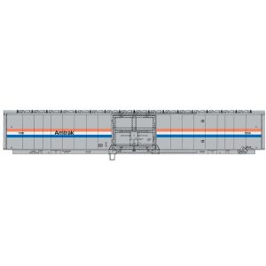 Walthers Mainline HO 60' Thrall Material Handling Car MHC-2 Amtrak "Phase III" #1550