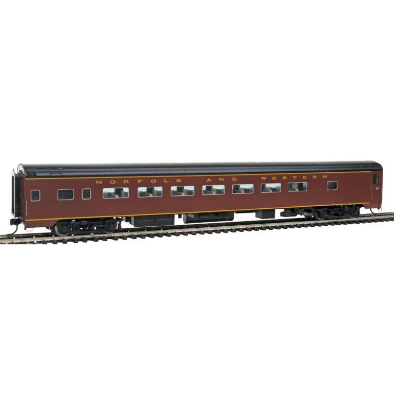 Walthers Proto HO 85' PS 56Seat Coach Norfolk & Western w/ Lights