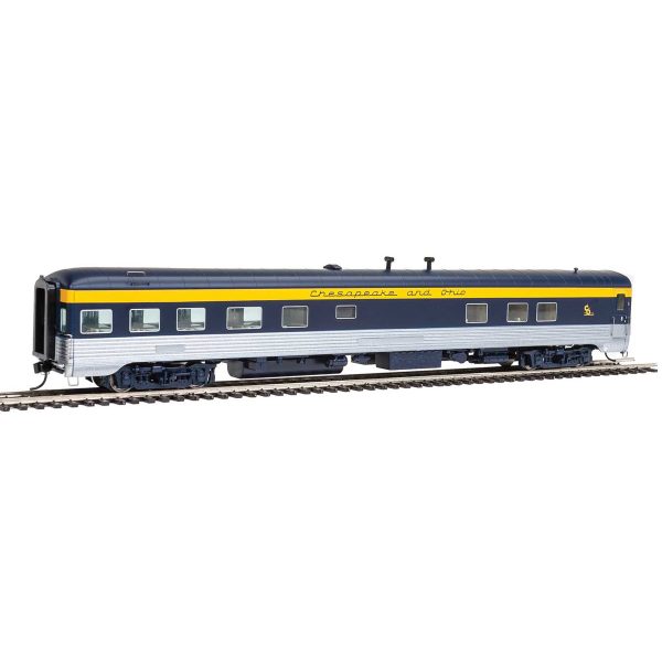 Walthers Proto HO Chesapeake & Ohio "George Washington" 7-Car Set Deluxe Edition #2 w/ Lights & Figures - Image 8