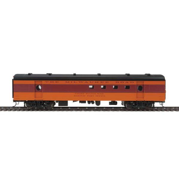 Walthers Proto HO 63' Railway Post Office Milwaukee Road "Twin Cities Hiawatha" #2153 Deluxe Edition w/ Lights & Figures