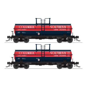 Broadway Limited HO 6,000 Gallon Tank Car Columbia Southern 2 Pack