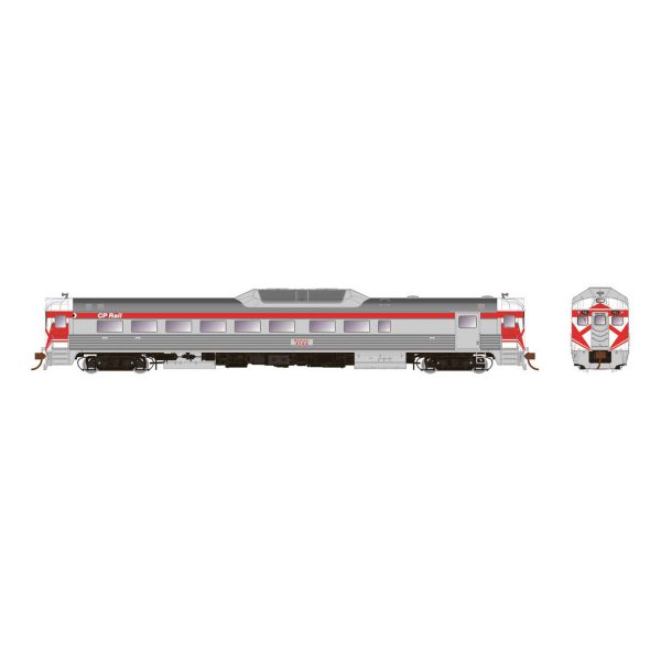Rapido HO Budd RDC2 Canadian Pacific "Action Red" w/ DCC & Sound