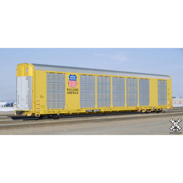 Scale Trains HO Operator Gunderson Multi-Max Autorack Union Pacific "Building America"