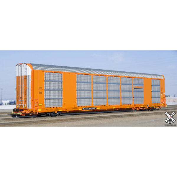 Scale Trains HO Rivet Counter Gunderson Multi-Max Autorack BNSF "Orange TTGX"