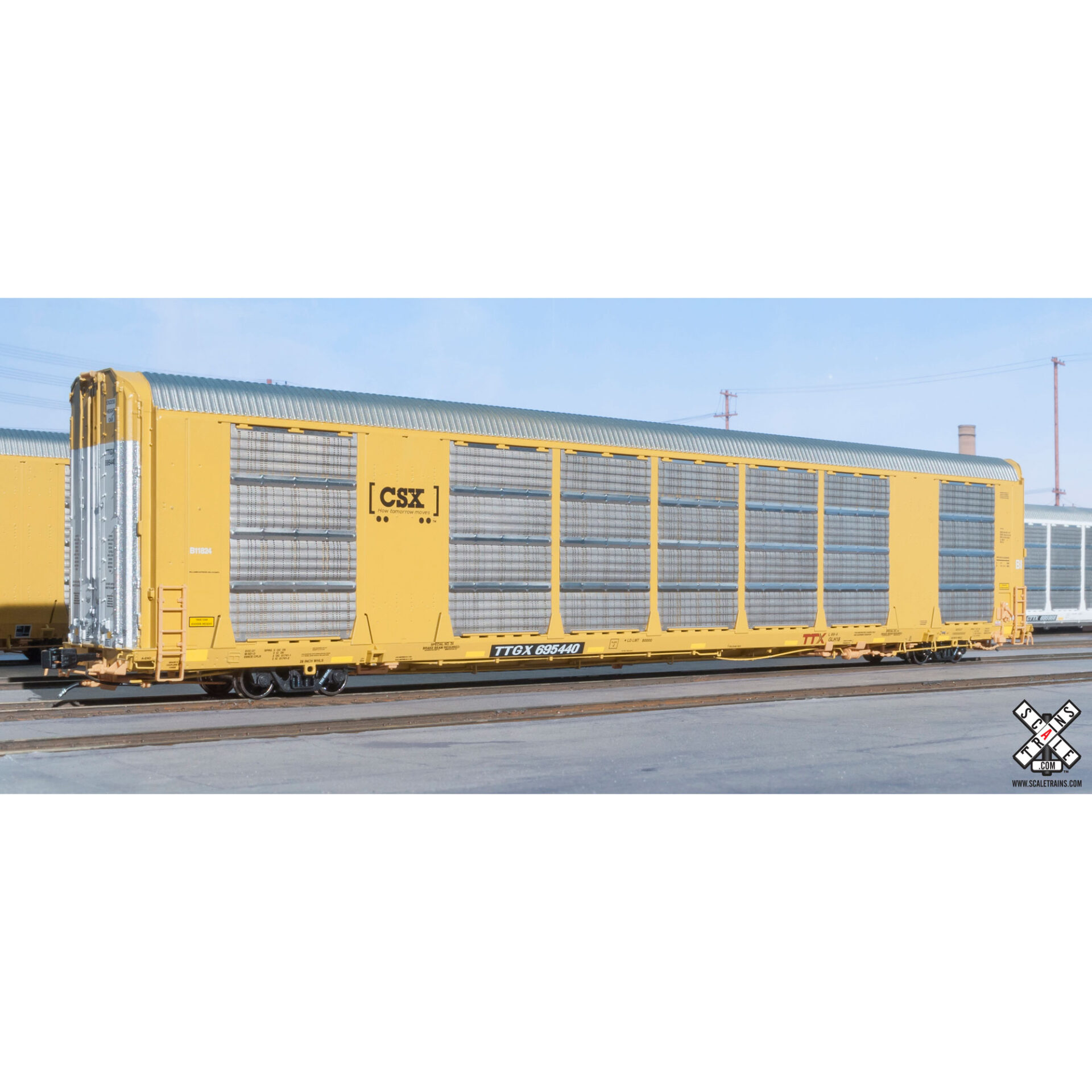 Scale Trains Ho Rivet Counter Gunderson Multi Max Autorack Csx Boxcar