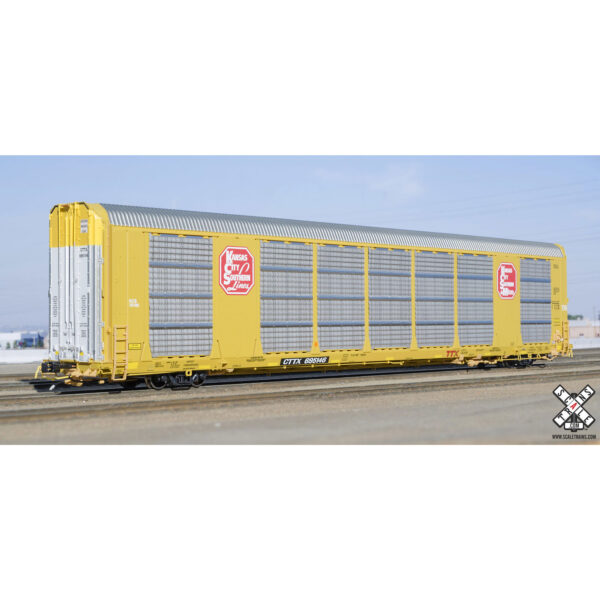 Scale Trains HO Rivet Counter Gunderson Multi-Max Autorack Kansas City Southern "CTTX"