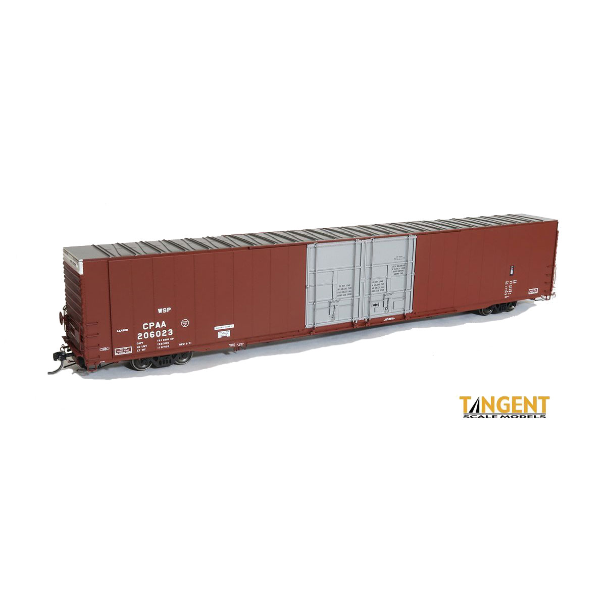 Tangent HO 86' Greenville High Cube Box Car Canadian Pacific Spring