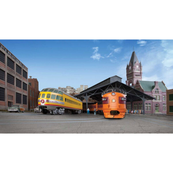 Walthers HO Proto Deluxe Edition Milwaukee Road "1956-71 Twin Cities Hiawatha Yellow & Gray" 9 Car Set