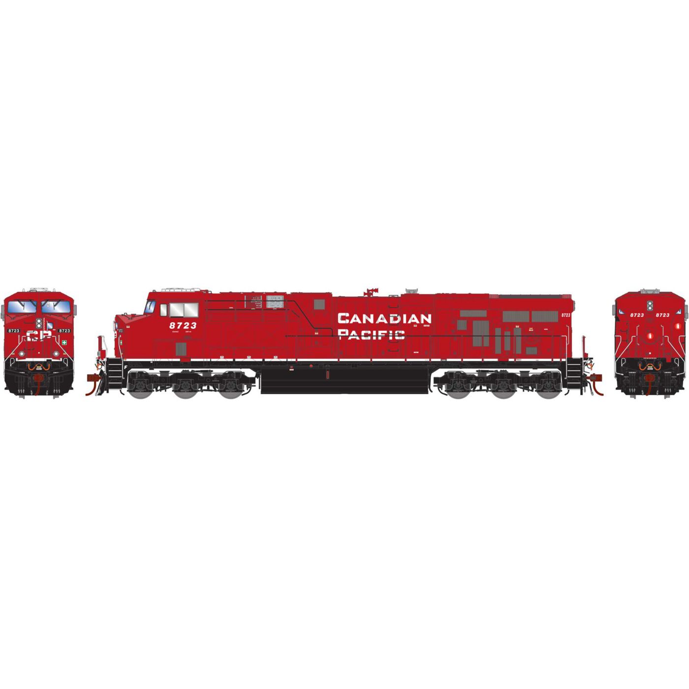 Athearn Athearn Genesis H0 G83172 ES44AC Canadian Pacific #8700,DCC & Sound Nuovo & 