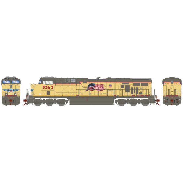 Athearn Genesis HO ES44AC Union Pacific "Faded"