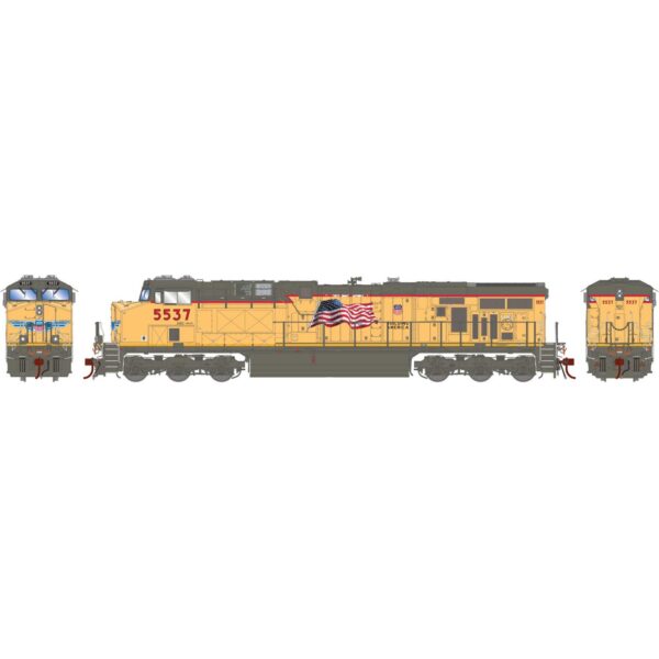 Athearn Genesis HO ES44AC Union Pacific "Faded" - Image 4