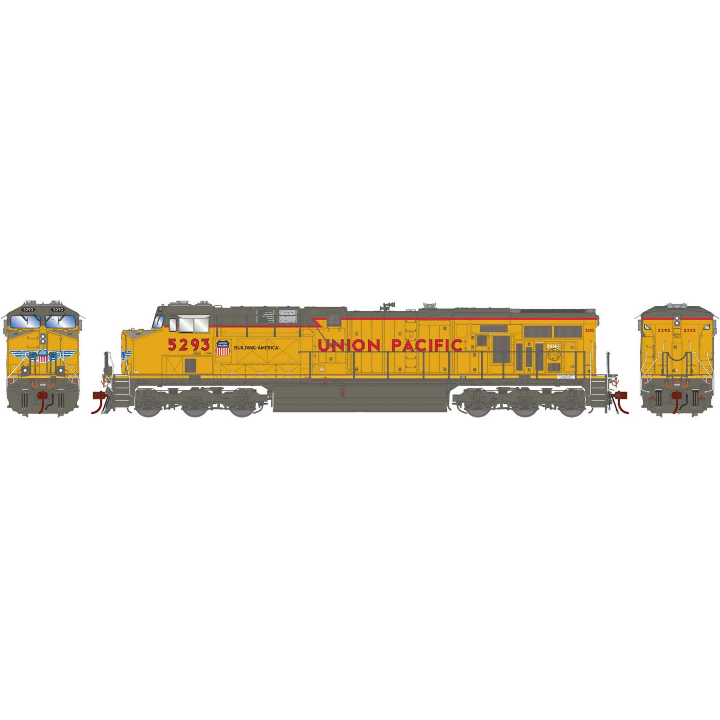 ATHG69796 Athearn HO ES44AC with DCC & Sound UP with PTC #5433 