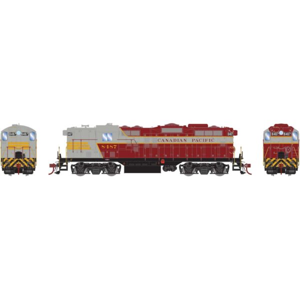 Athearn Genesis HO GP9 Canadian Pacific "Block Lettering"