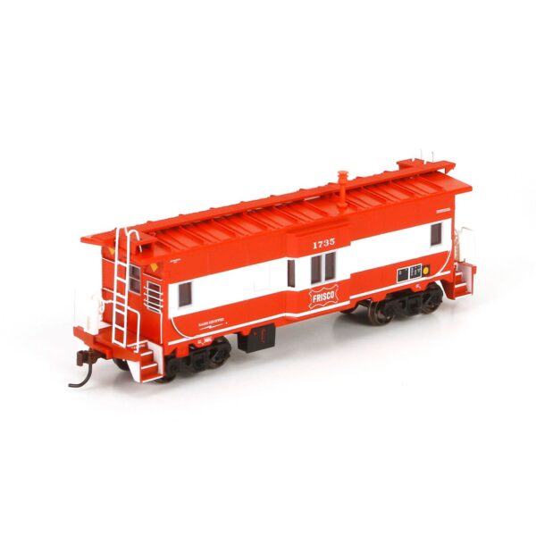 Athearn HO Bay Window Caboose Frisco