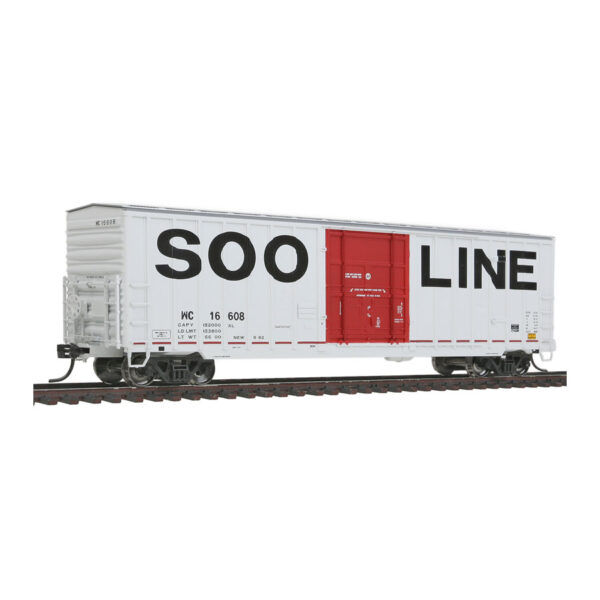 Fox Valley Models HO SOO 7 Post Boxcar Wisconsin Central ex SOO
