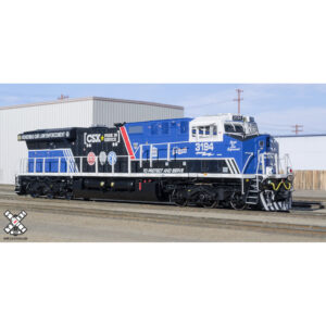 Scale Trains HO Rivet Counter ES44AH CSX "Spirit of Our Law Enforcement w/ Red & Blue Ditch Lights" #3194 w/ DCC & Sound