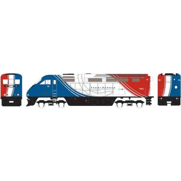 Athearn N F59PHI Utah Front Runner w/ DCC & Sound - Image 2