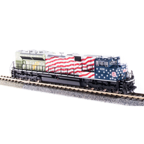 Broadway Limited Paragon 4 N SD70ACe Kansas City Southern "Veterans Day Salute" w/ DCC & Sound